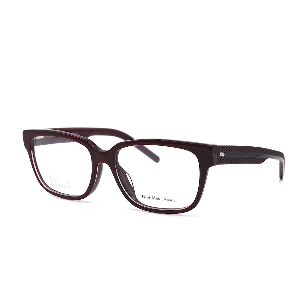 DIOR BLACK TIE189F 98P BURGUNDY AUTHENTIC EYEGLASSES - Picture 4 of 12